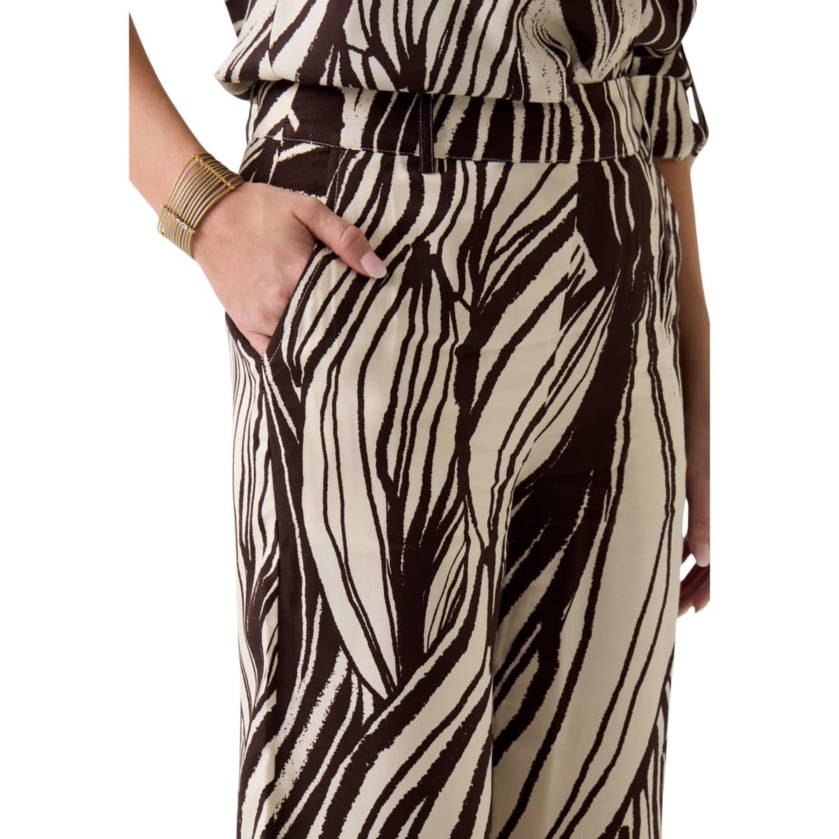 Women's Pants Guess Brown