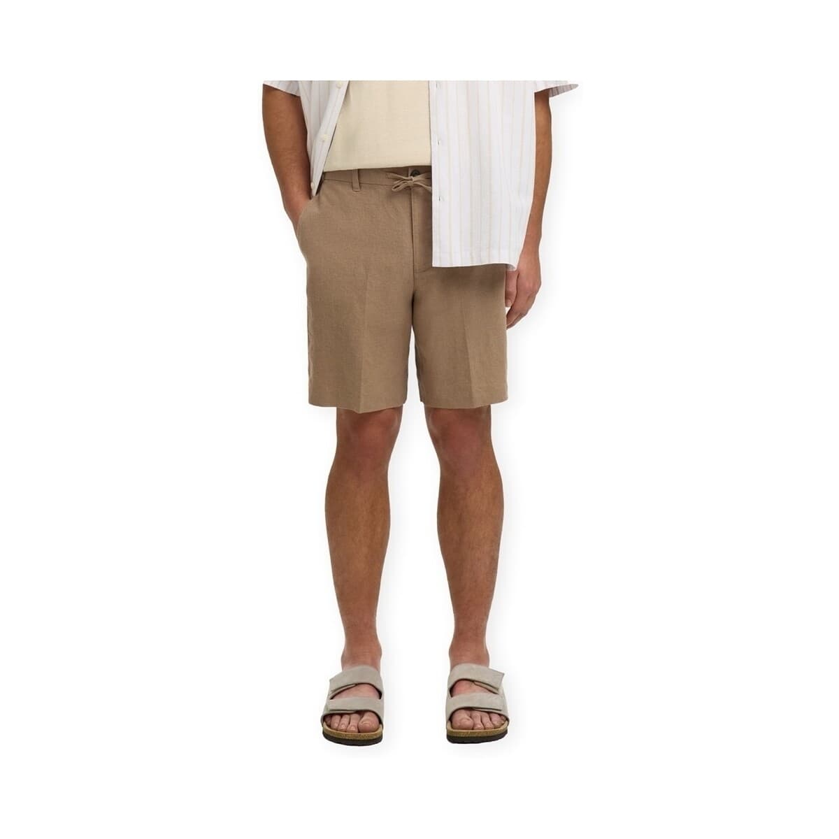 Men's Shorts Selected Brown