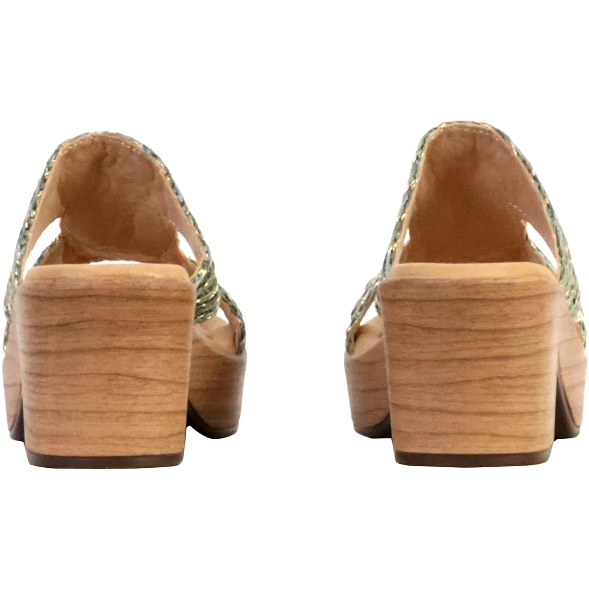 Women's Mules The Divine Factory Green