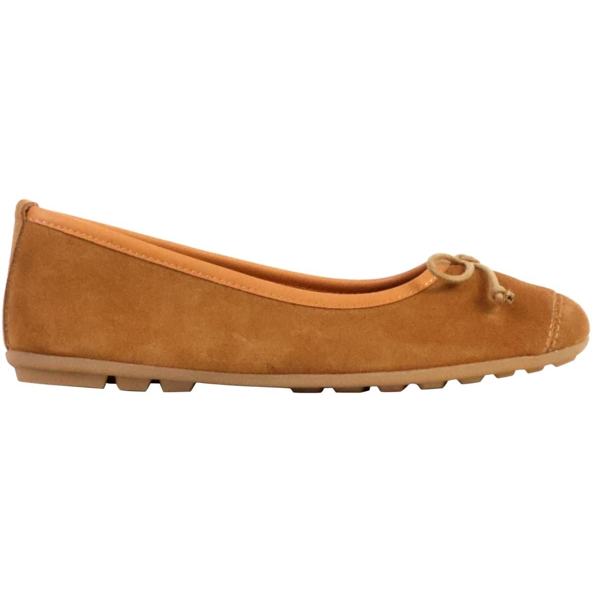 Women's Ballet Flats The Divine Factory Brown