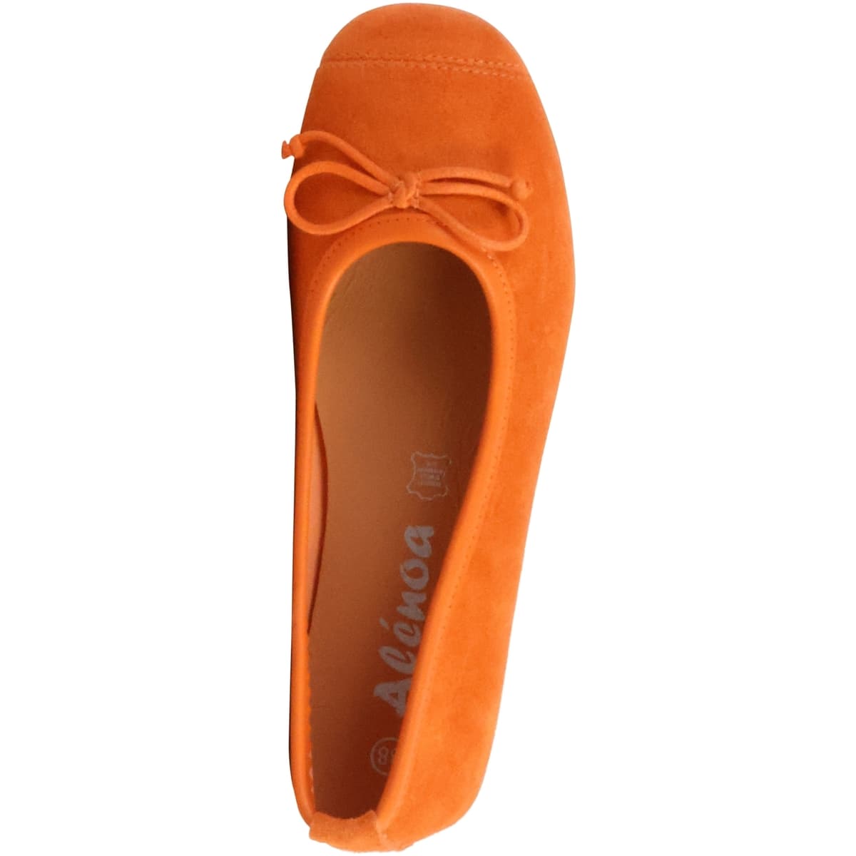 Women's Ballet Flats The Divine Factory Orange