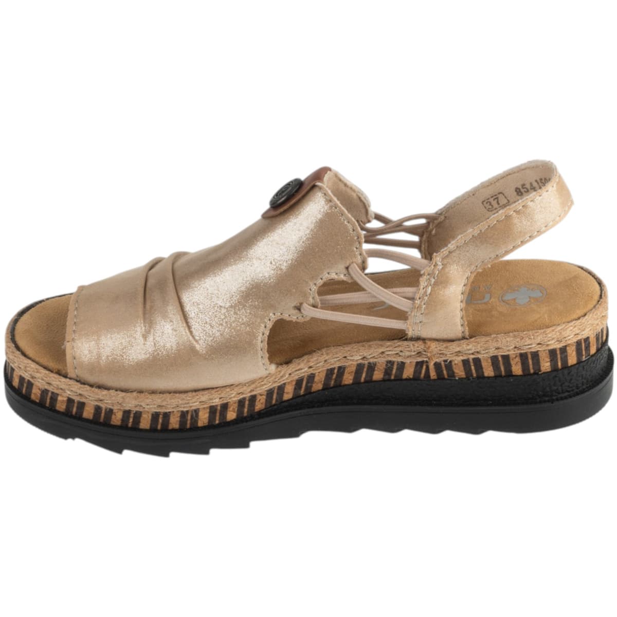 Women's Sports Sandals Rieker Beige