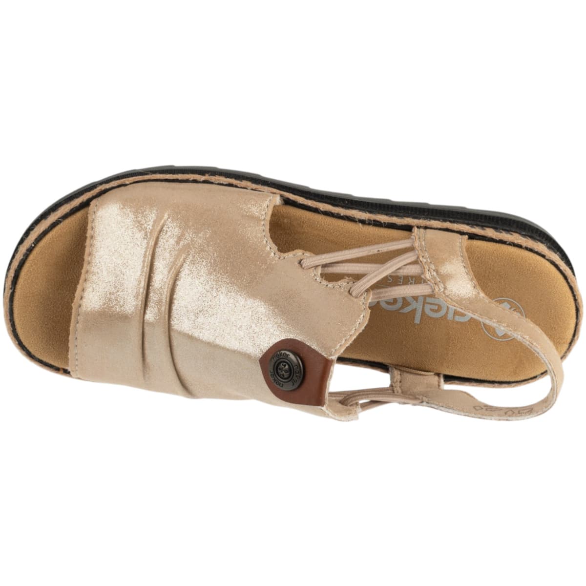 Women's Sports Sandals Rieker Beige