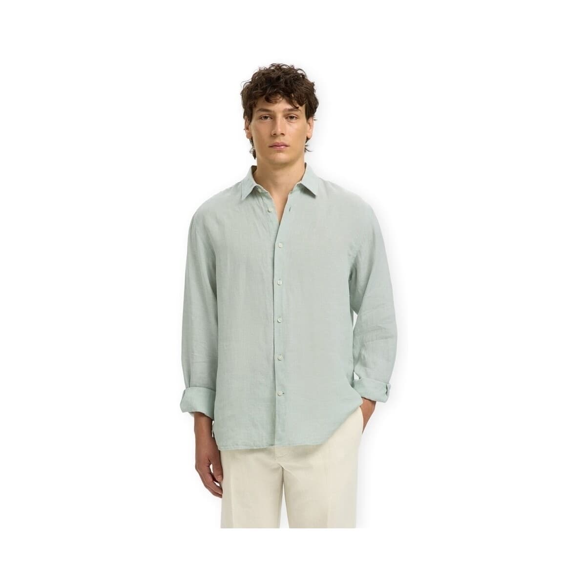 Men's Shirts Selected Green