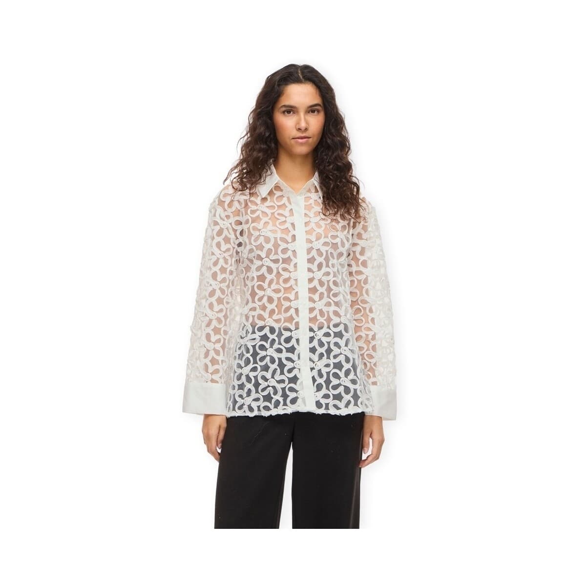 Women's Shirts Vila White