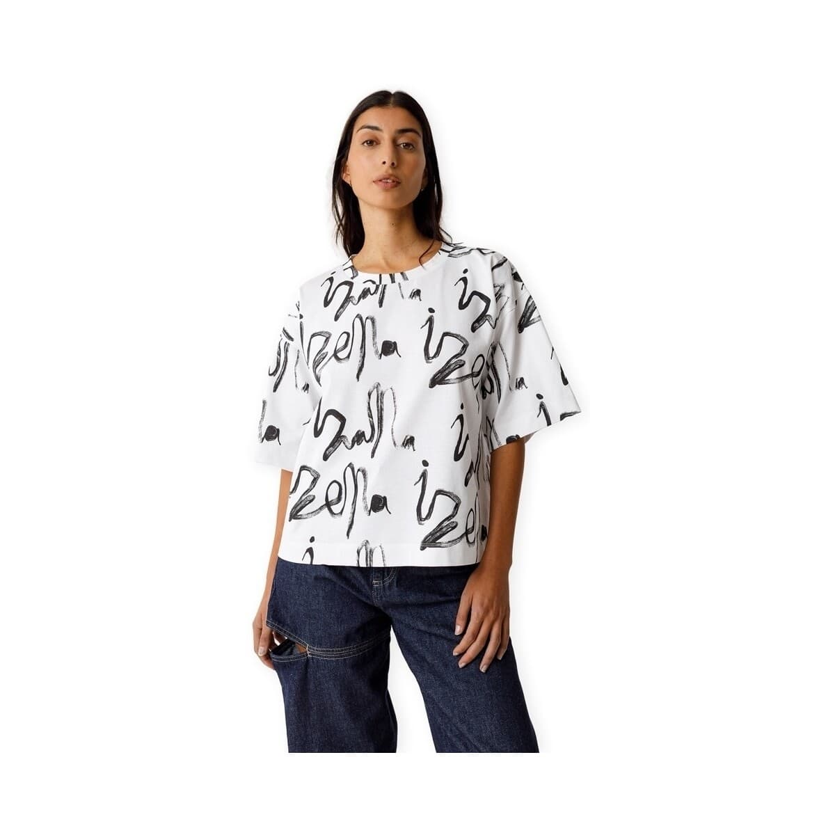 Women's T-Shirts Skfk White