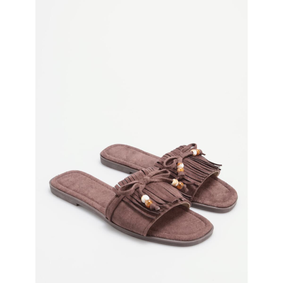 Women's Flip Flops La Modeuse Brown