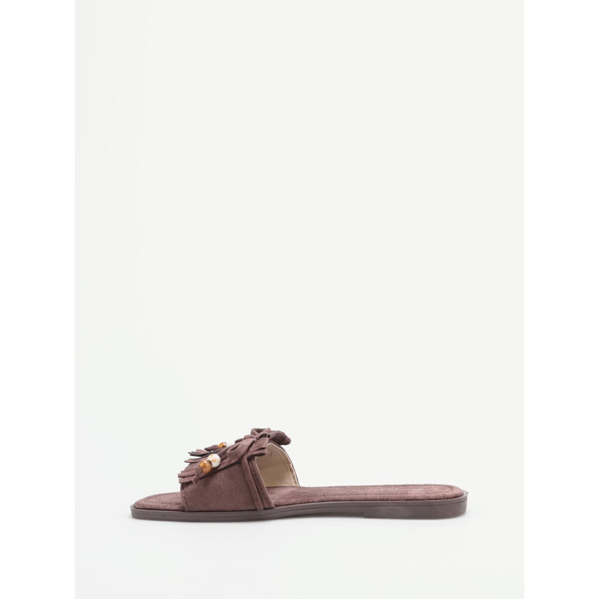 Women's Flip Flops La Modeuse Brown