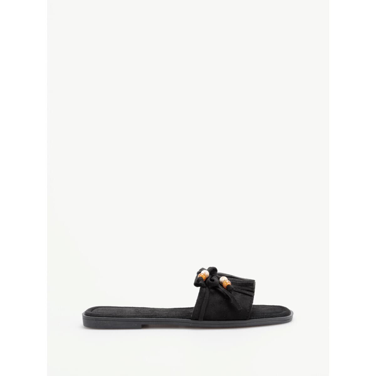 Women's Flip Flops La Modeuse Black