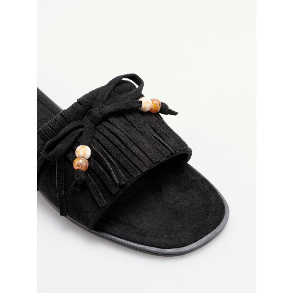 Women's Flip Flops La Modeuse Black