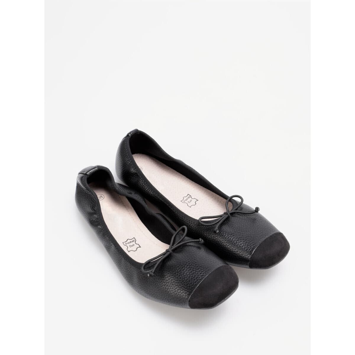 Women's Ballet Flats La Modeuse Black