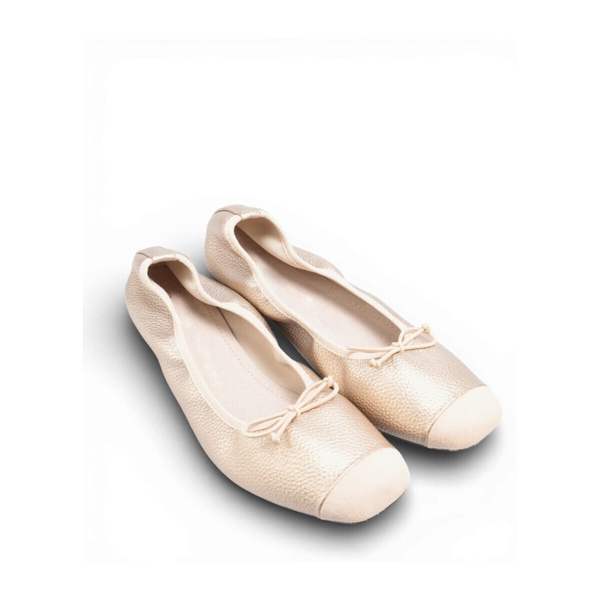 Women's Ballet Flats La Modeuse Gold