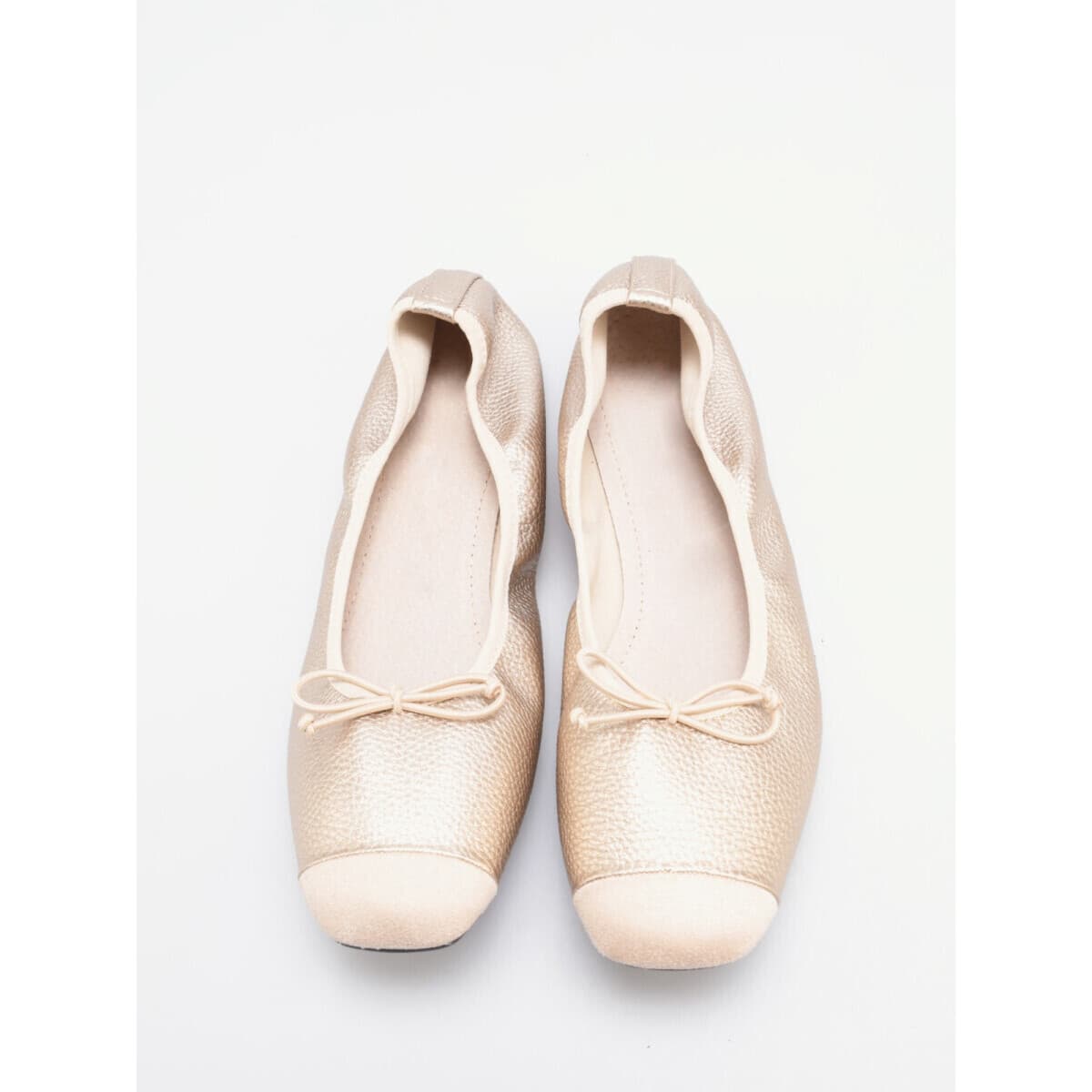 Women's Ballet Flats La Modeuse Gold