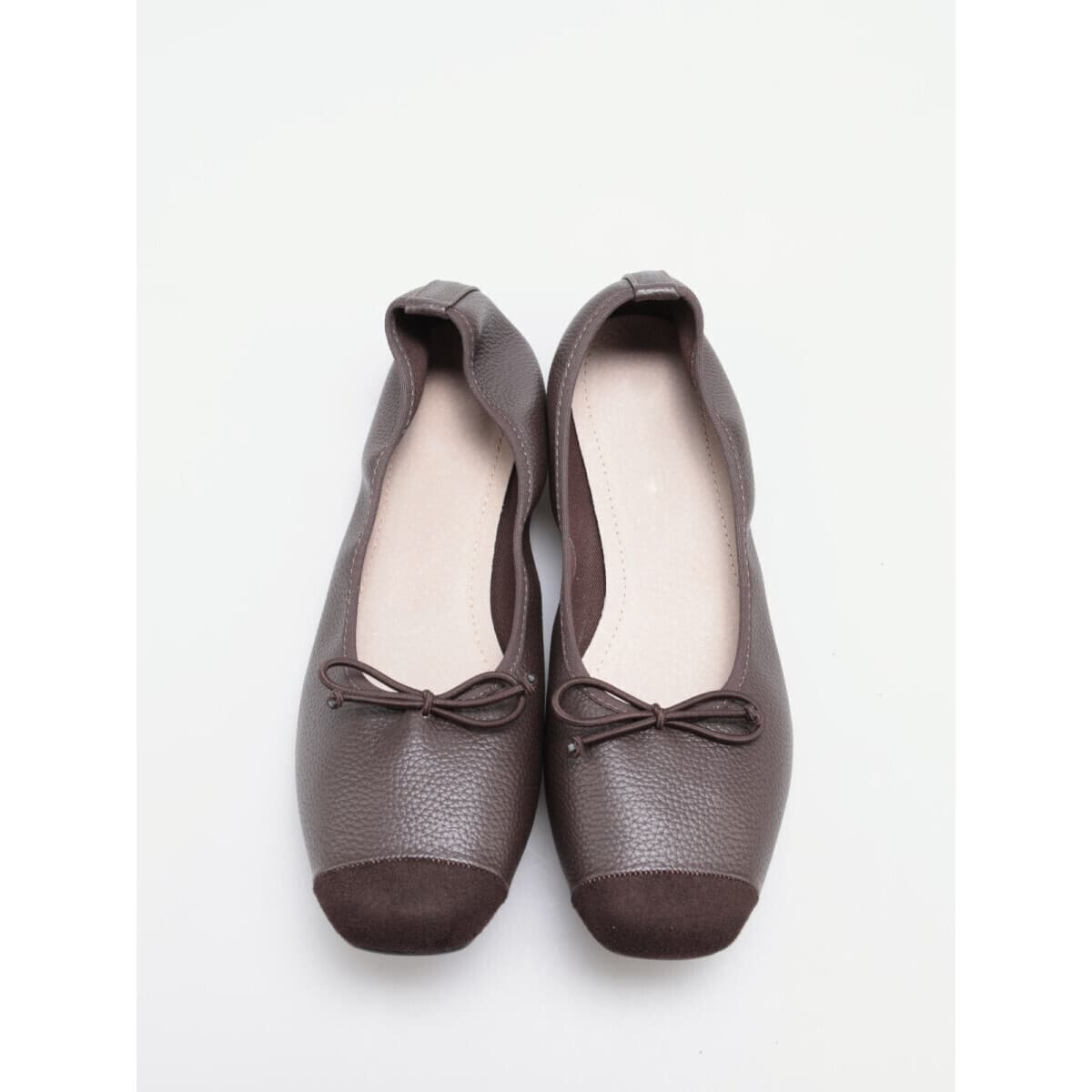 Women's Ballet Flats La Modeuse Brown