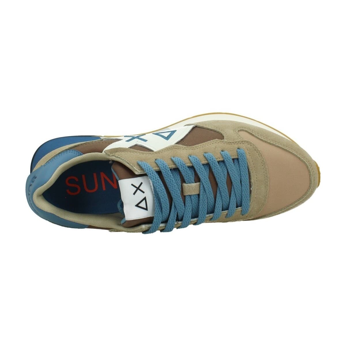 Men's Sneakers Sun68 Beige