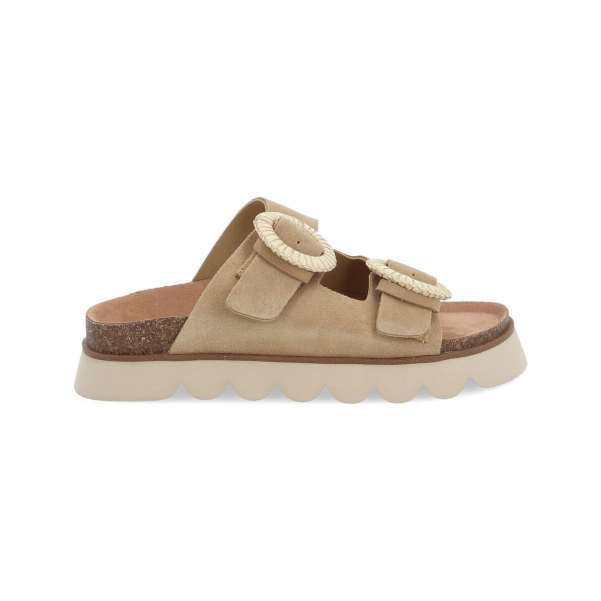 Women's Platforms No Name Beige