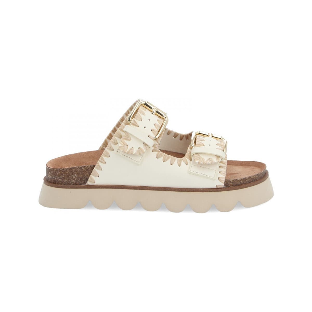 Women's Mules No Name Beige