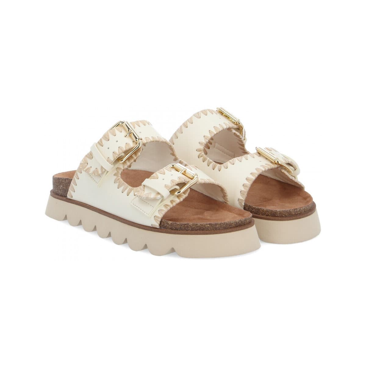 Women's Mules No Name Beige