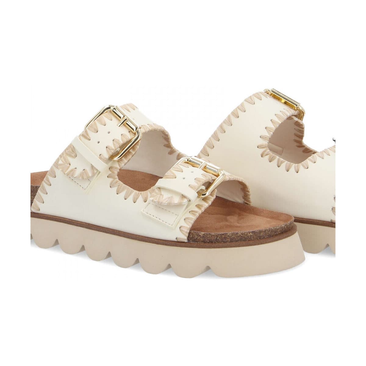 Women's Mules No Name Beige