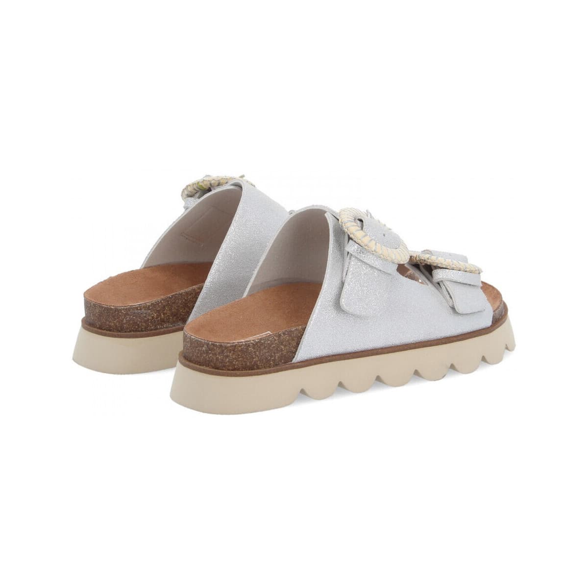 Women's Mules No Name Silver