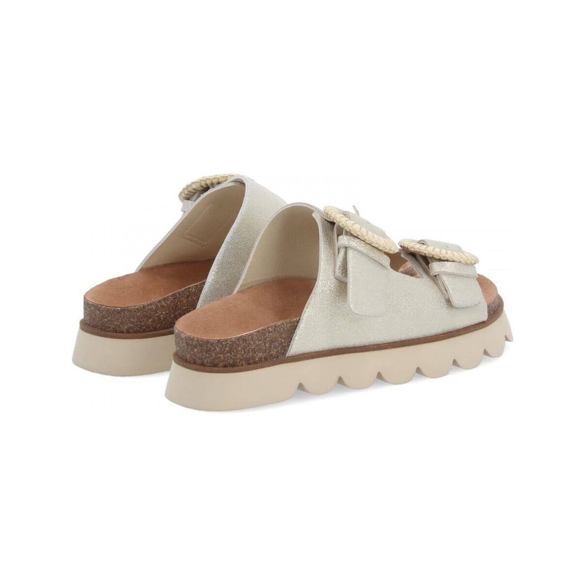 Women's Mules No Name Gold