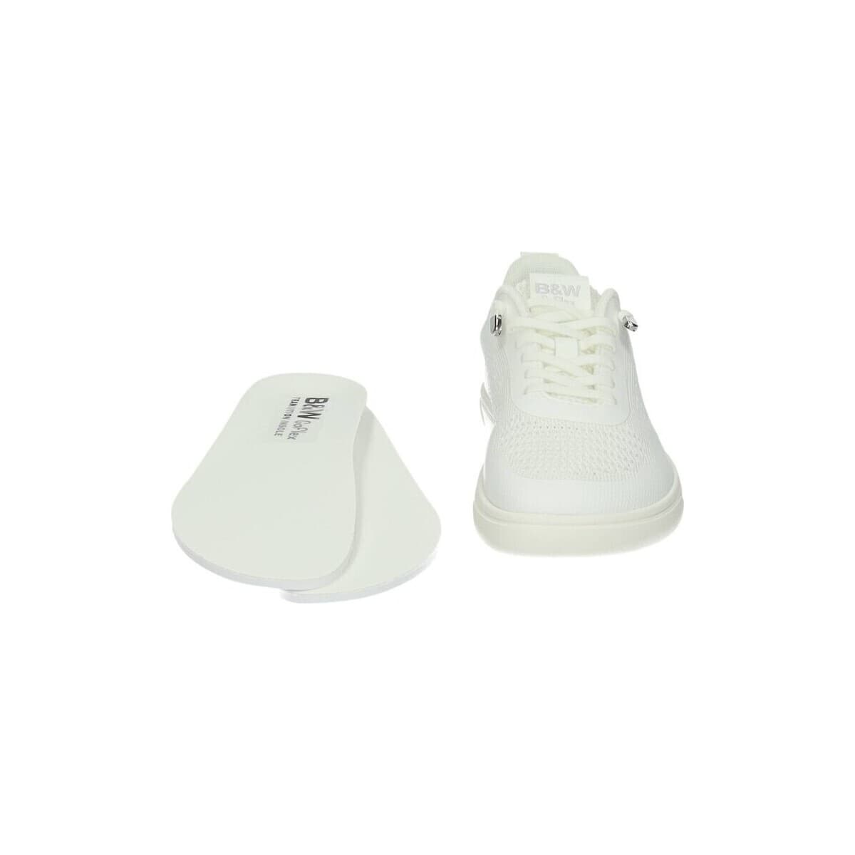 Women's Sneakers B&w White