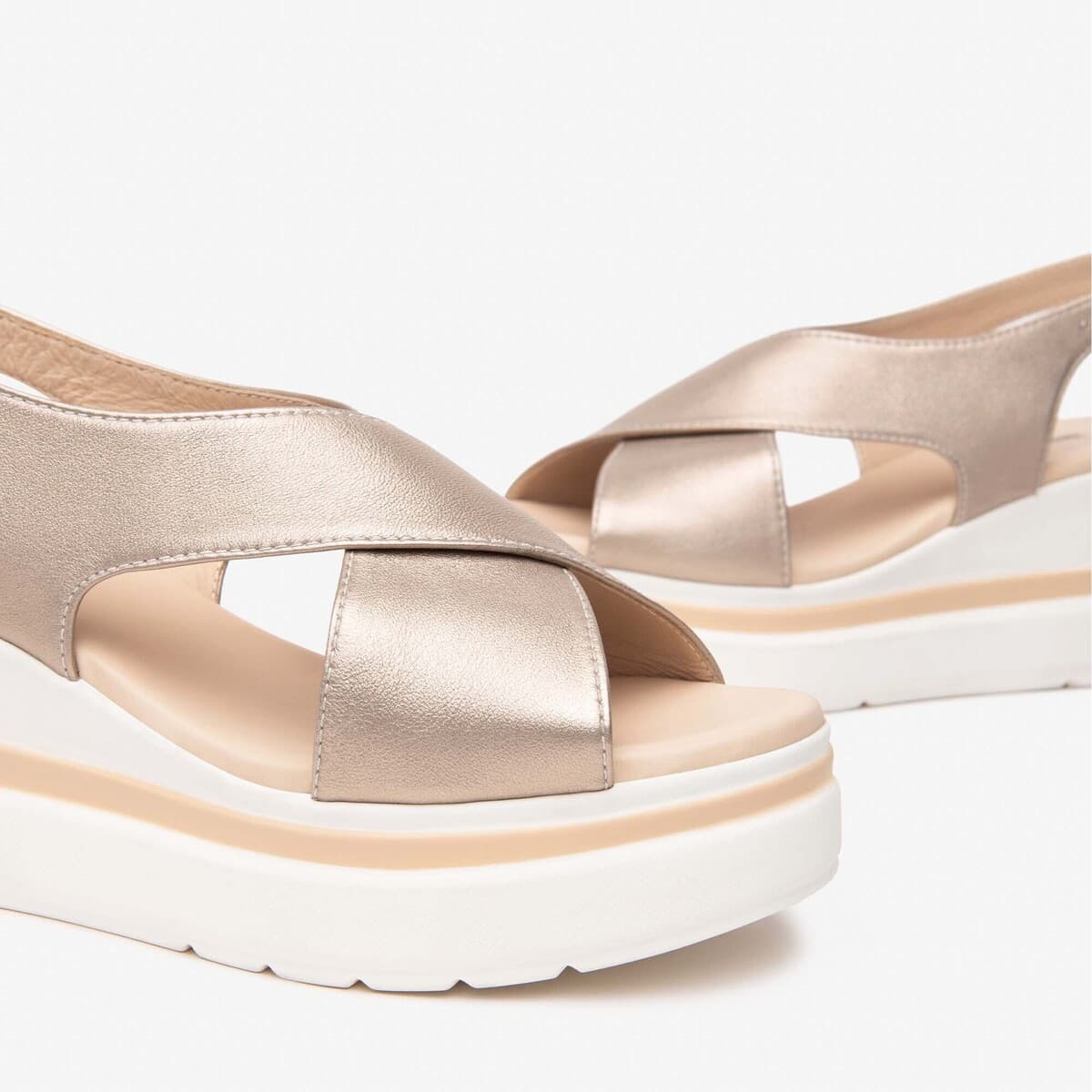 Women's Platforms NeroGiardini Beige