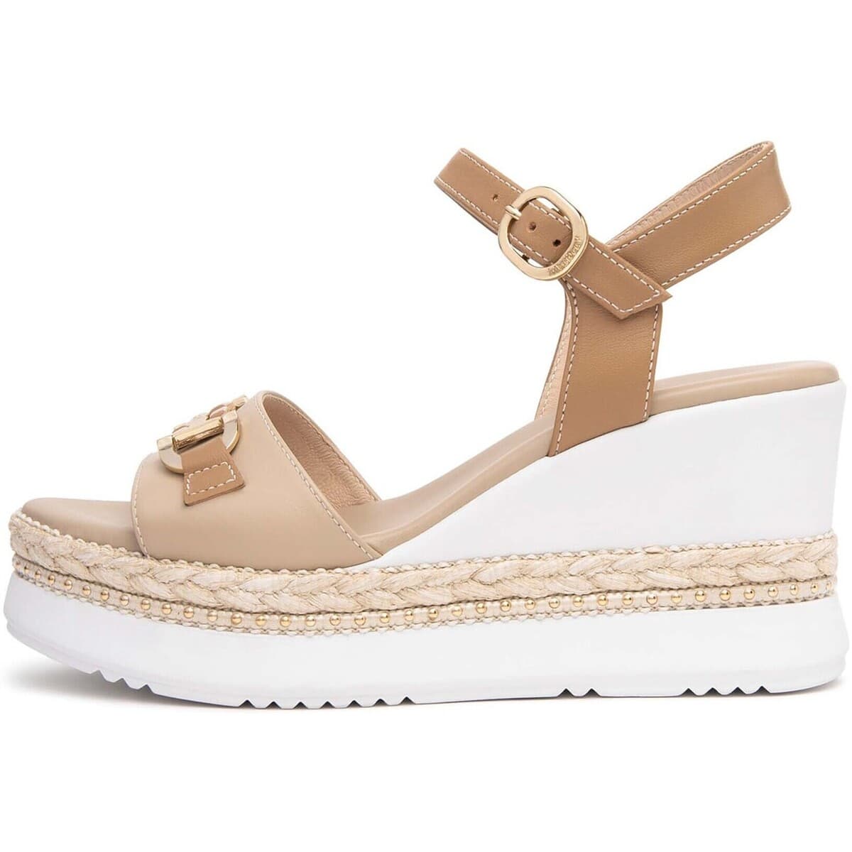 Σανδάλια με πλατφόρμα NeroGiardini Armenia Etoile Miele Pu.Monod.Bagheria 17