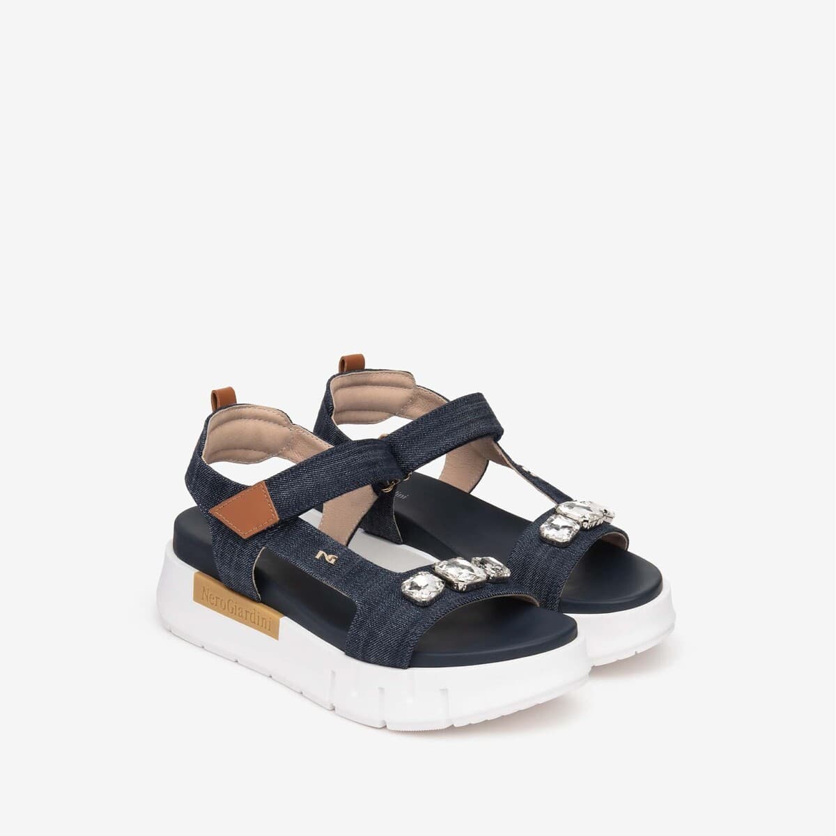 Women's Platforms NeroGiardini Blue