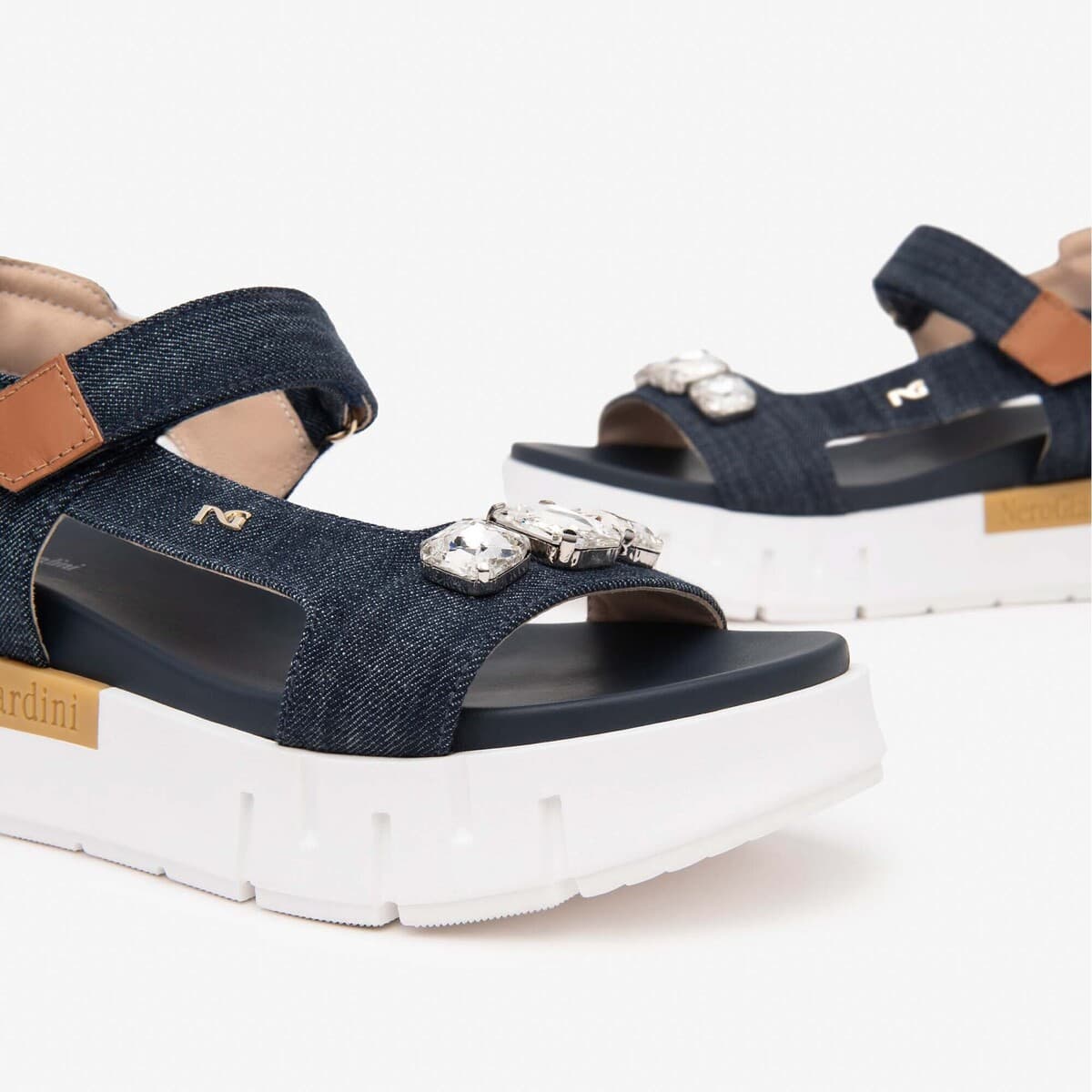 Women's Platforms NeroGiardini Blue