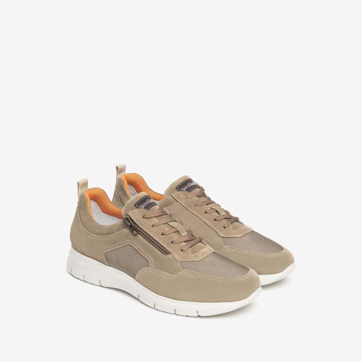 Men's Sneakers NeroGiardini Brown