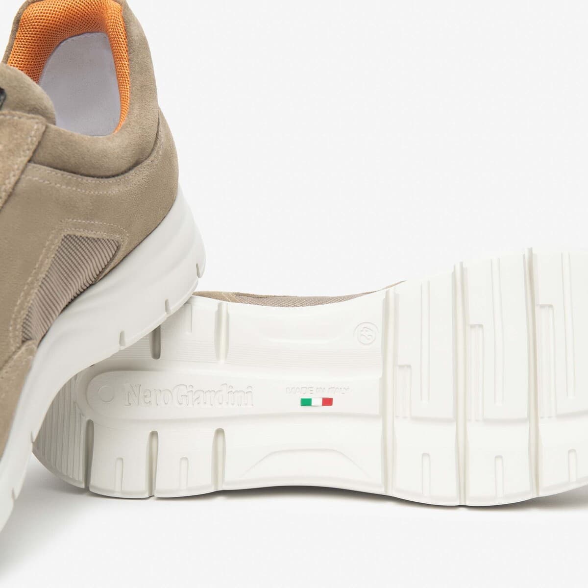 Men's Sneakers NeroGiardini Brown