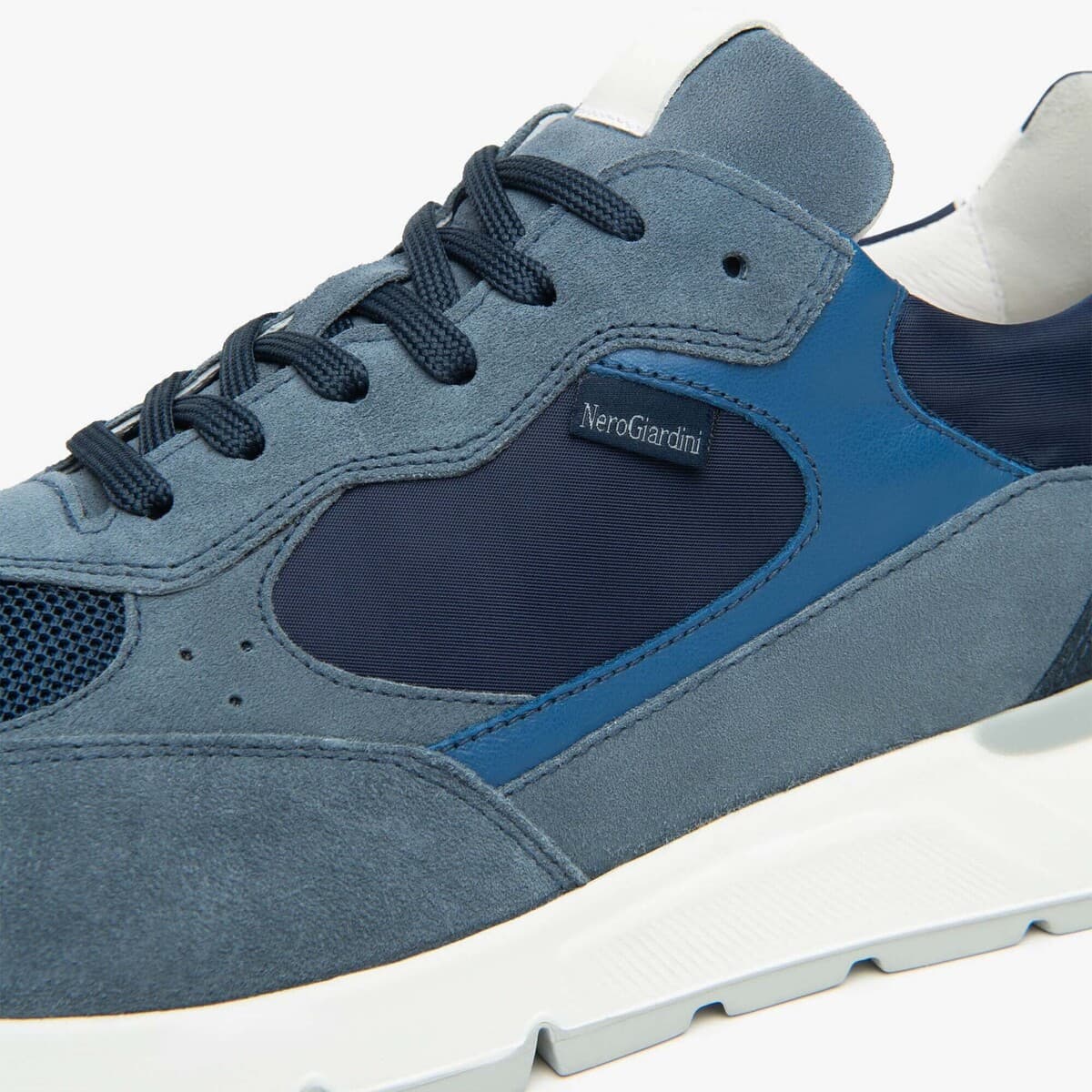 Men's Sneakers NeroGiardini Blue