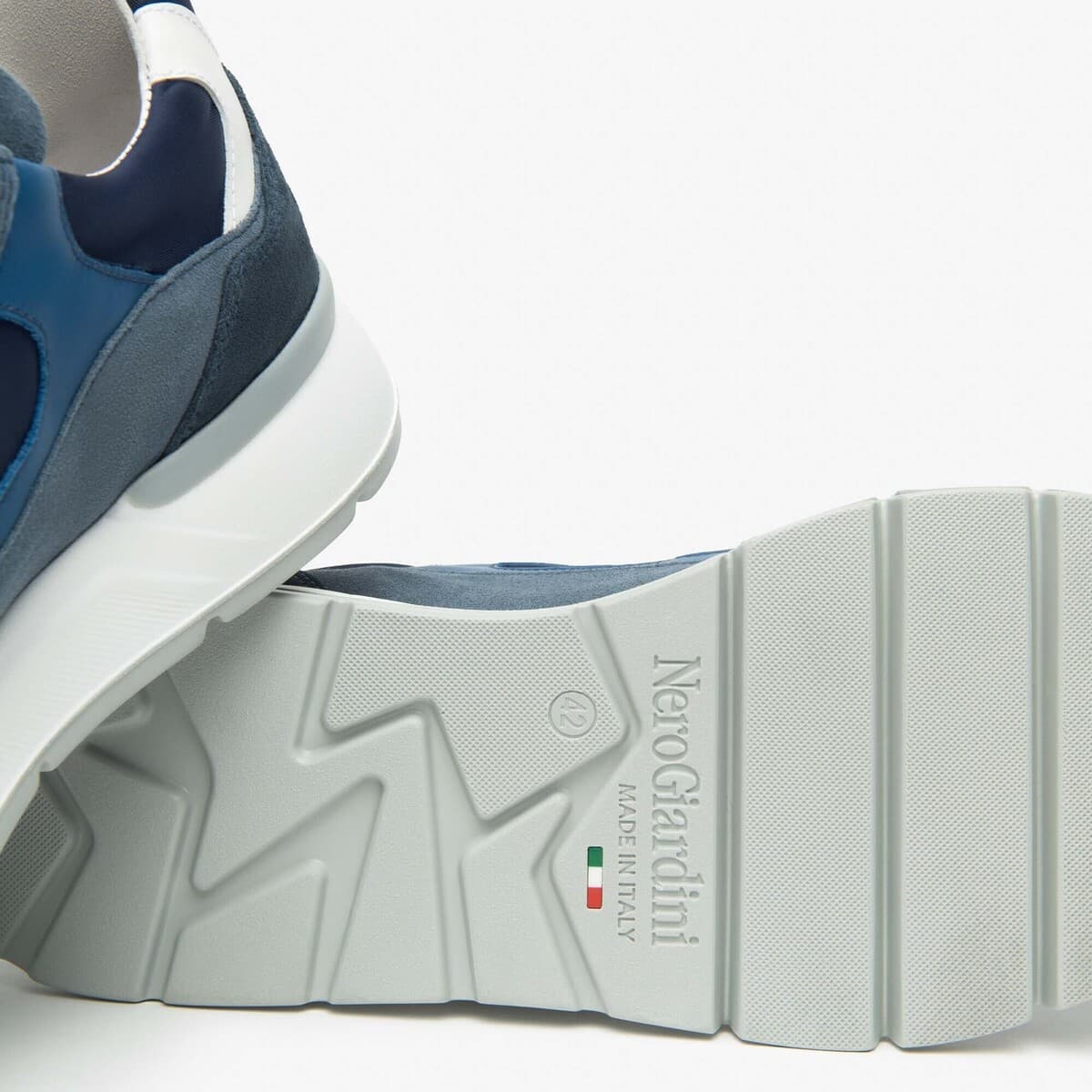 Men's Sneakers NeroGiardini Blue