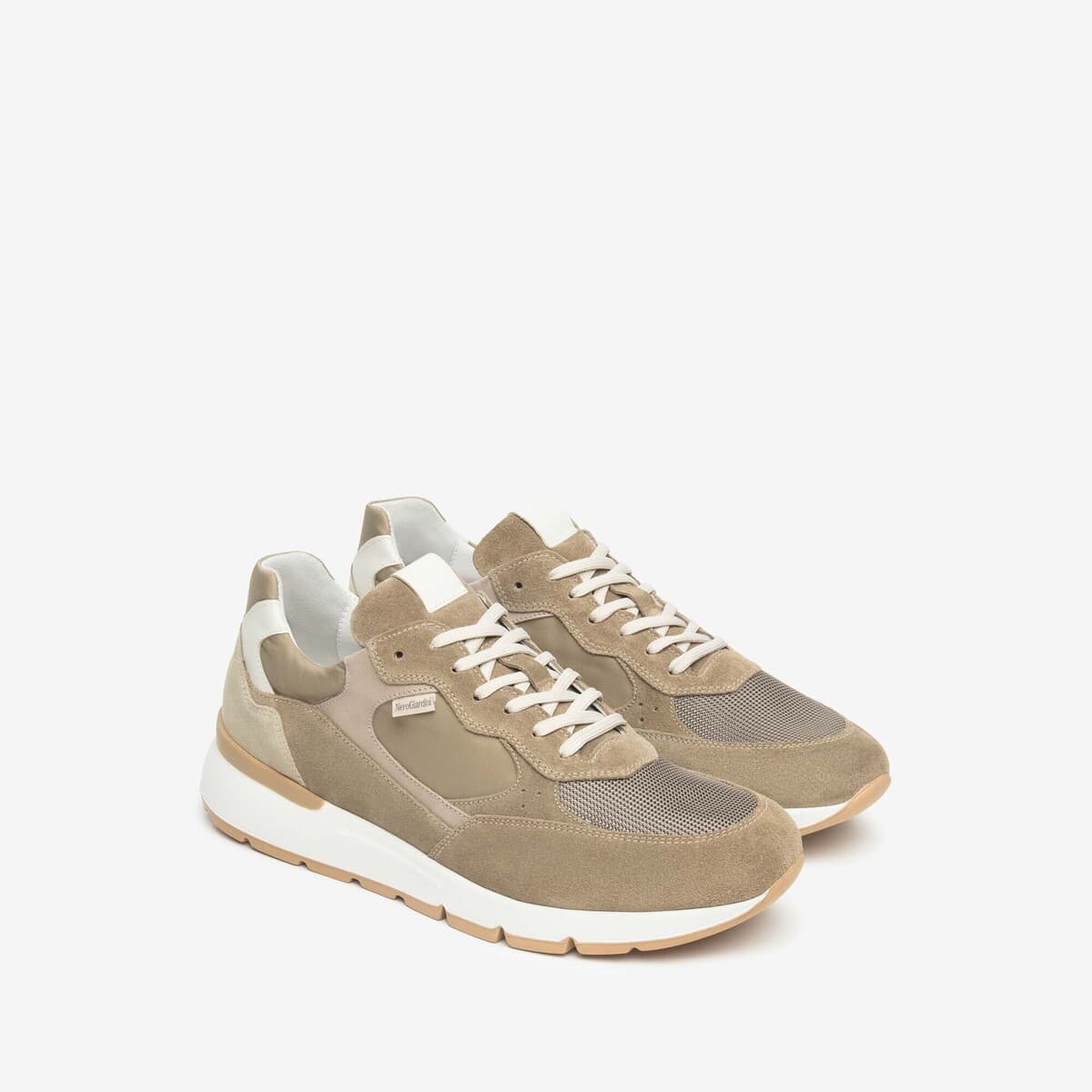 Men's Sneakers NeroGiardini Brown