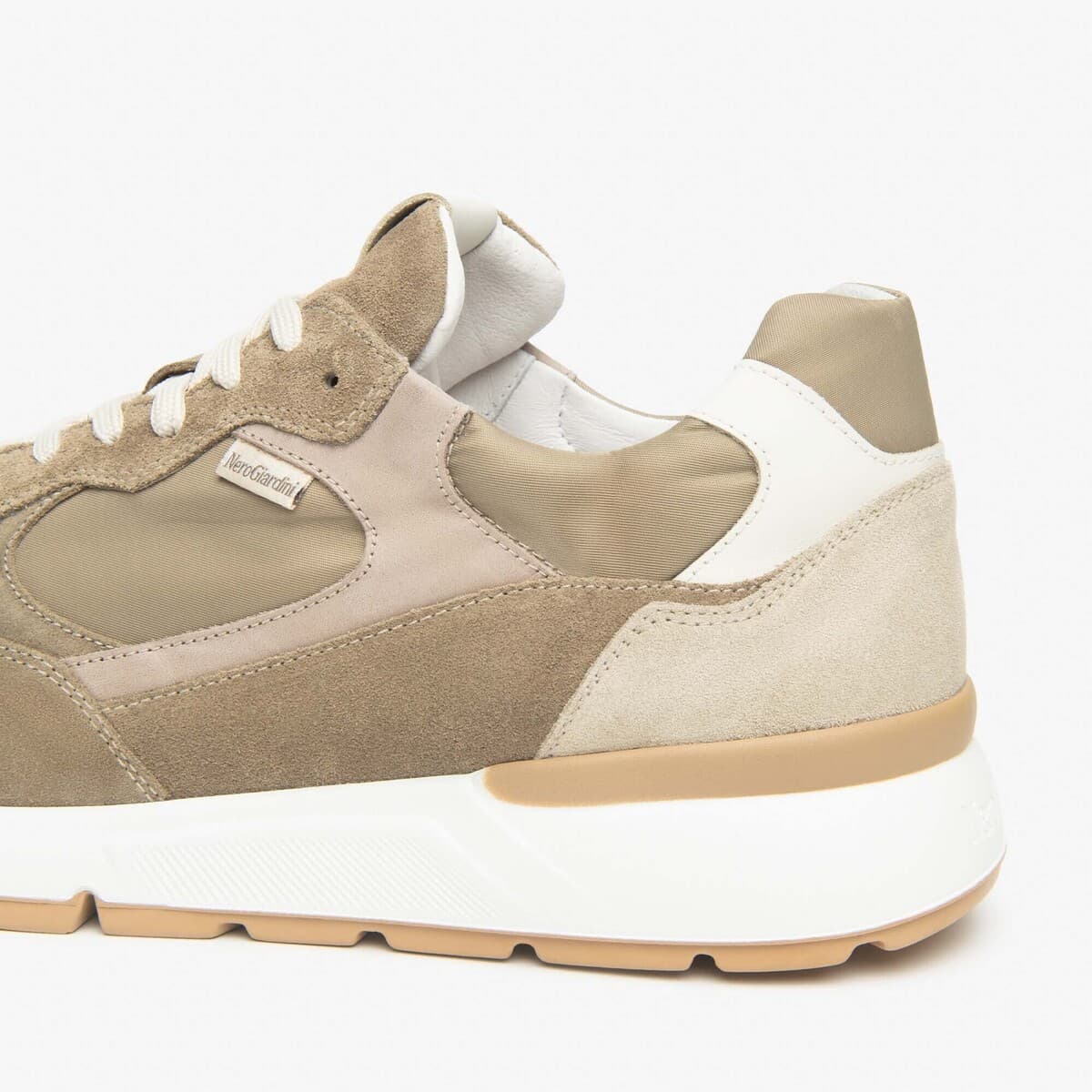 Men's Sneakers NeroGiardini Brown