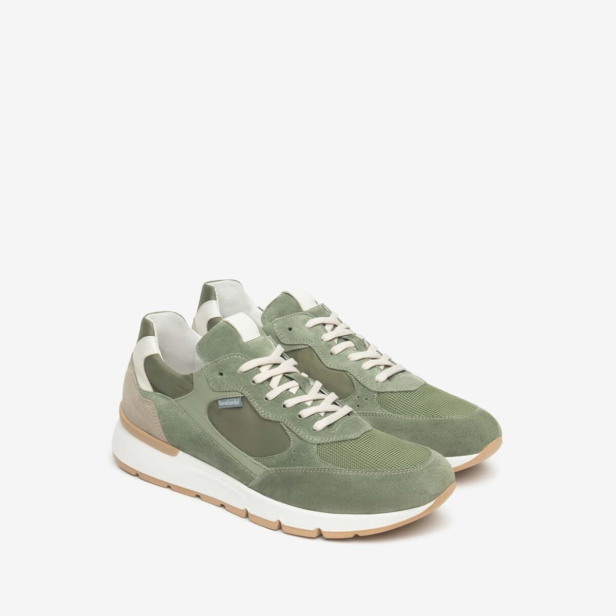 Men's Sneakers NeroGiardini Green