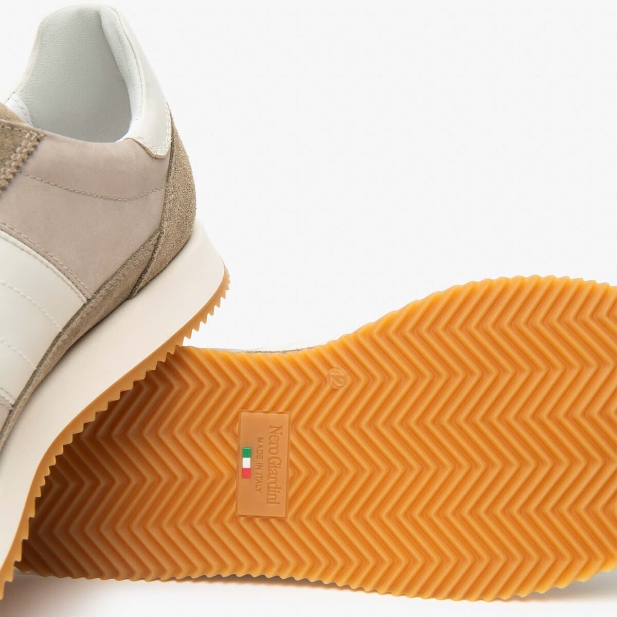 Men's Sneakers NeroGiardini Brown