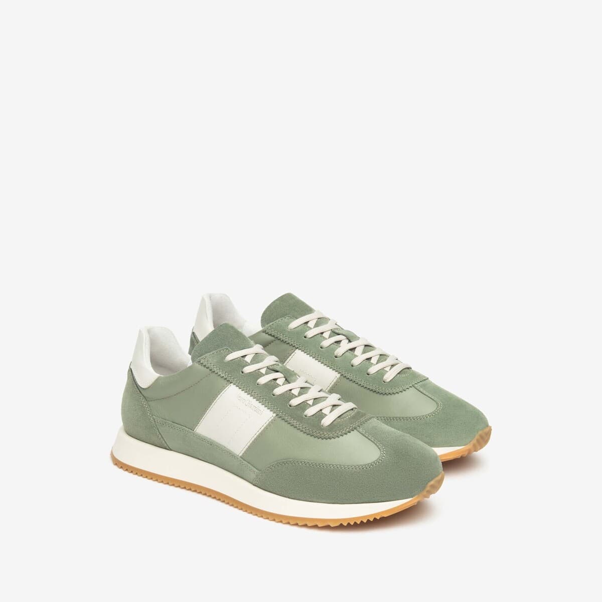 Men's Sneakers NeroGiardini Green