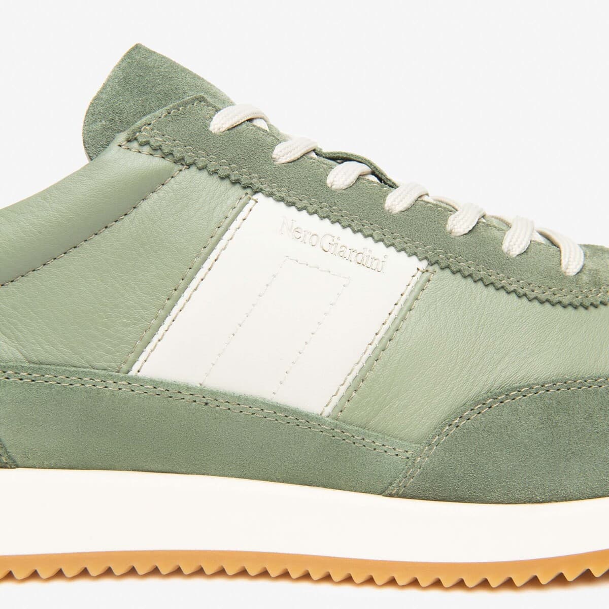Men's Sneakers NeroGiardini Green