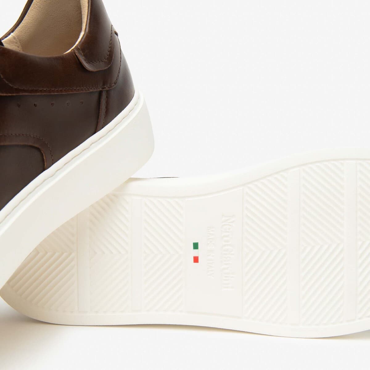 Men's Sneakers NeroGiardini Beige