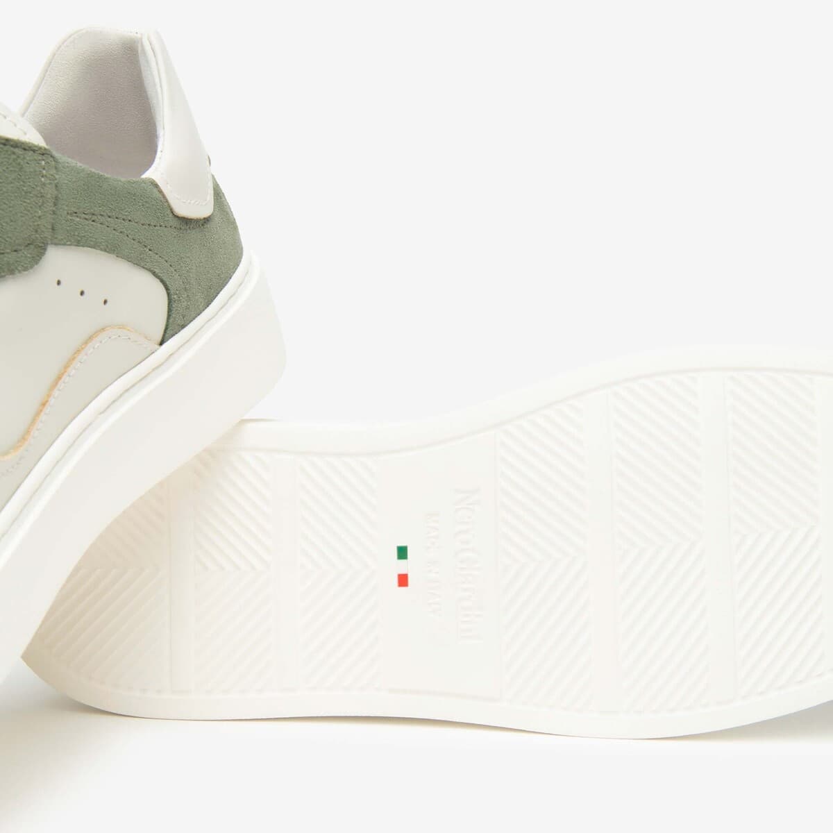 Men's Sneakers NeroGiardini Green