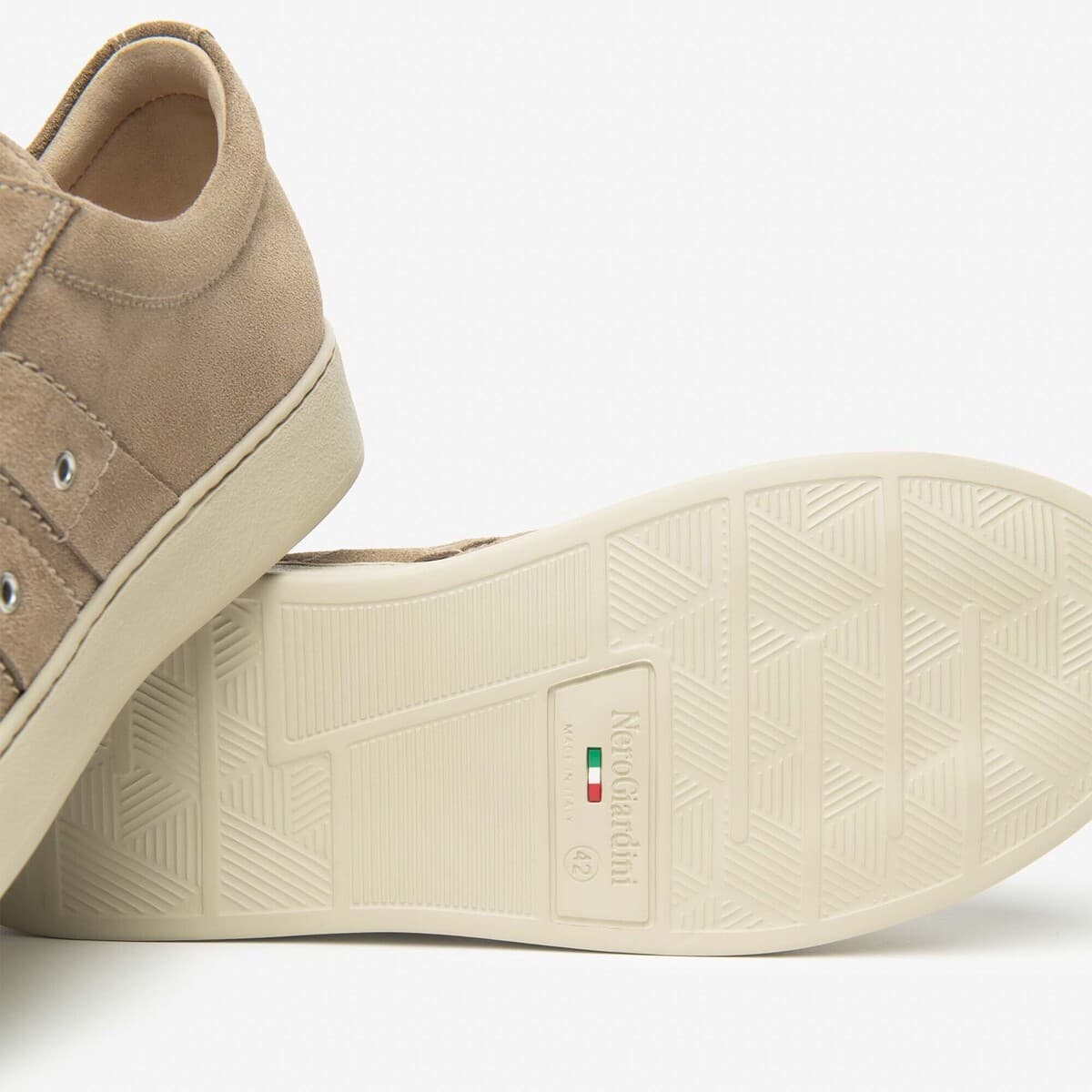 Men's Sneakers NeroGiardini Brown