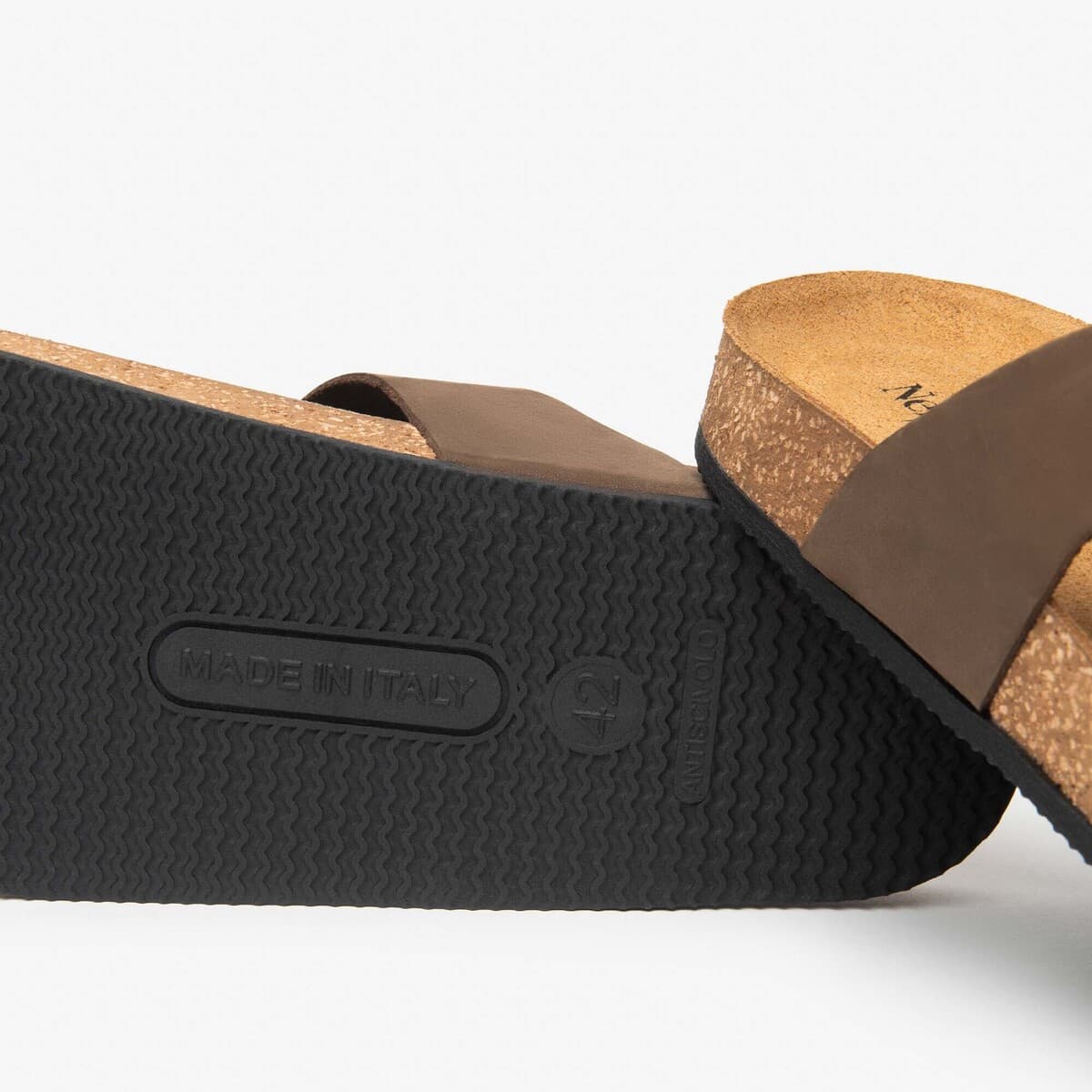 Men's Mules NeroGiardini Brown