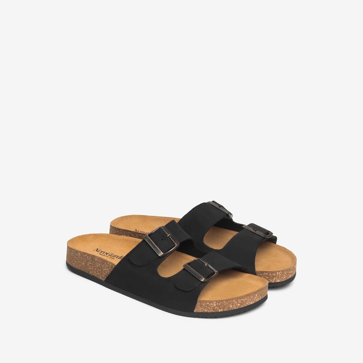 Men's Mules NeroGiardini Black