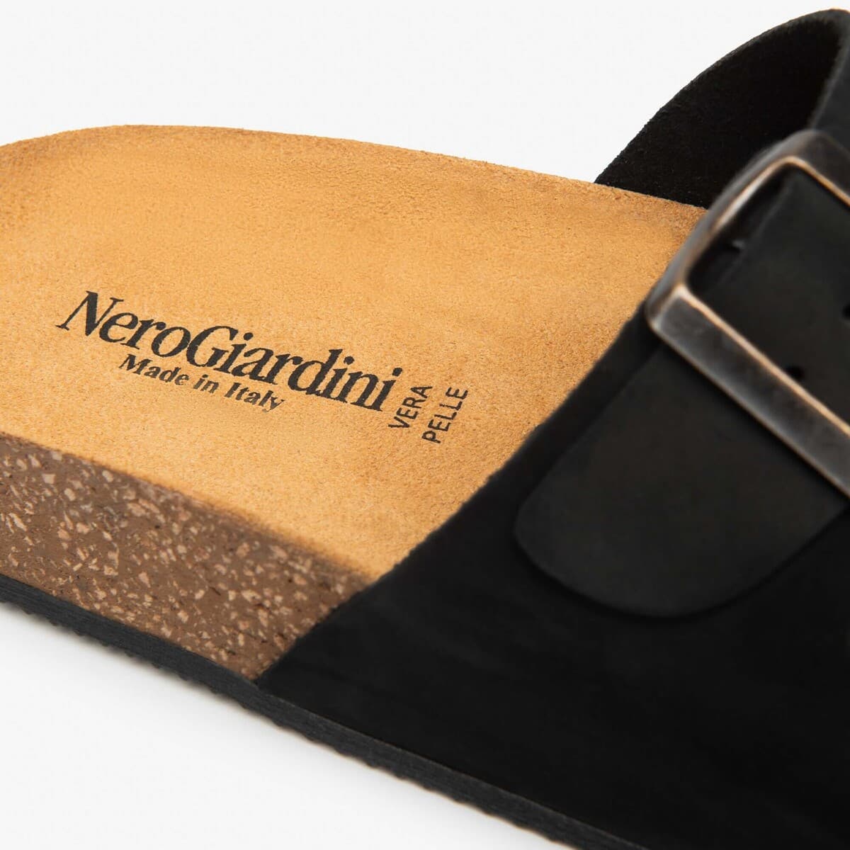 Men's Mules NeroGiardini Black