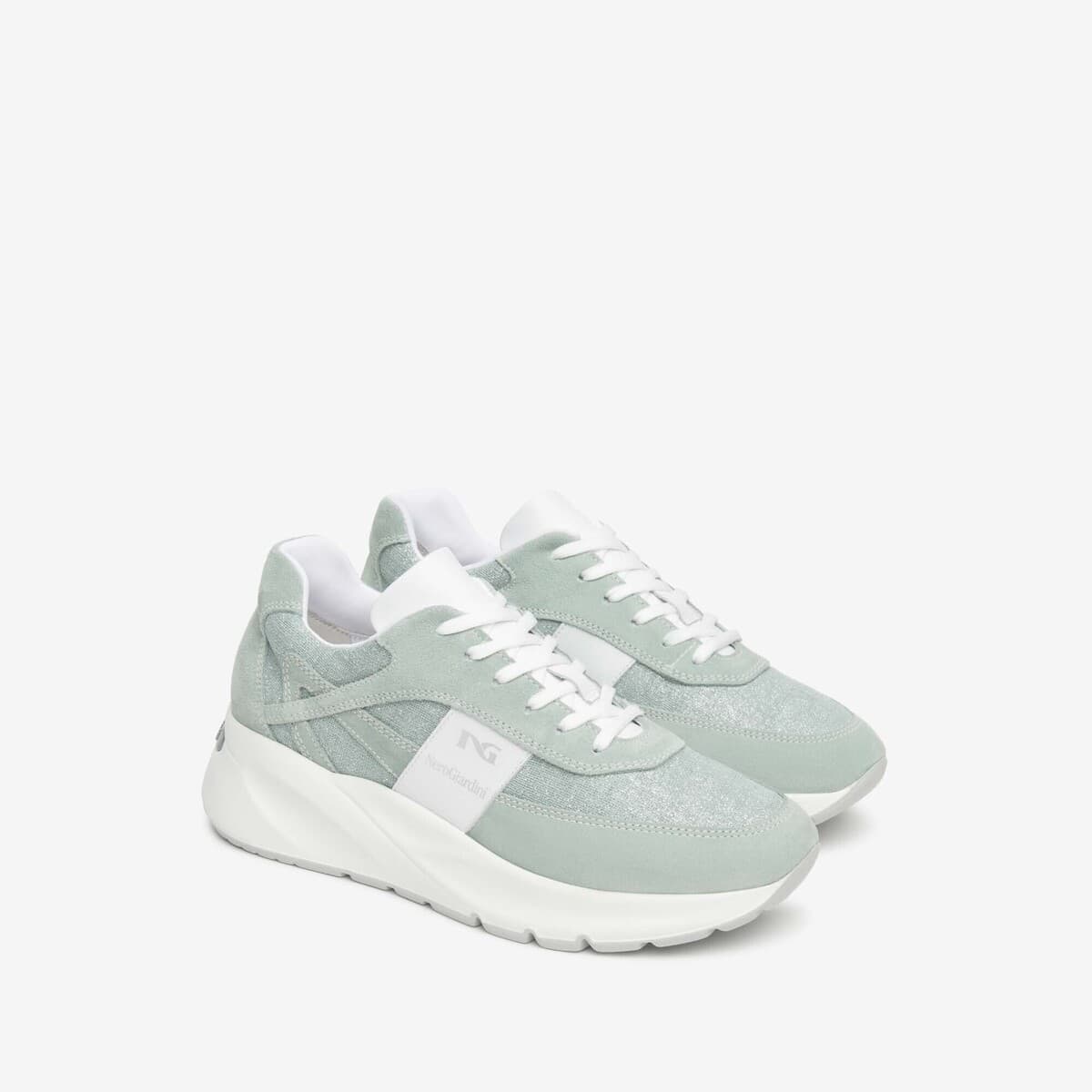 Women's Sneakers NeroGiardini Green