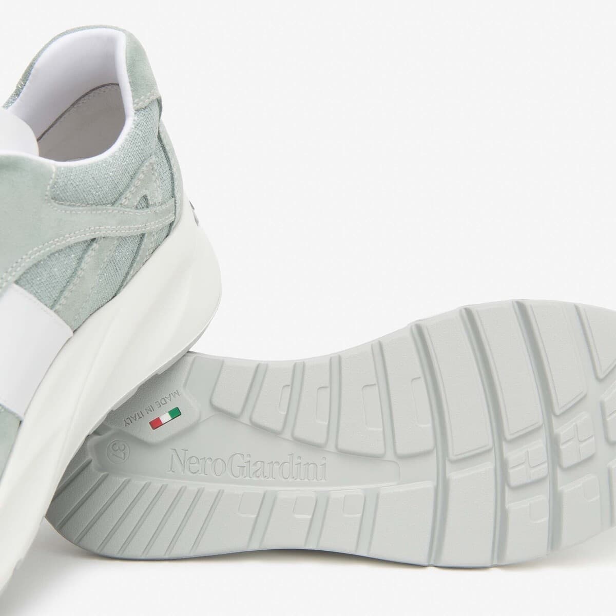 Women's Sneakers NeroGiardini Green