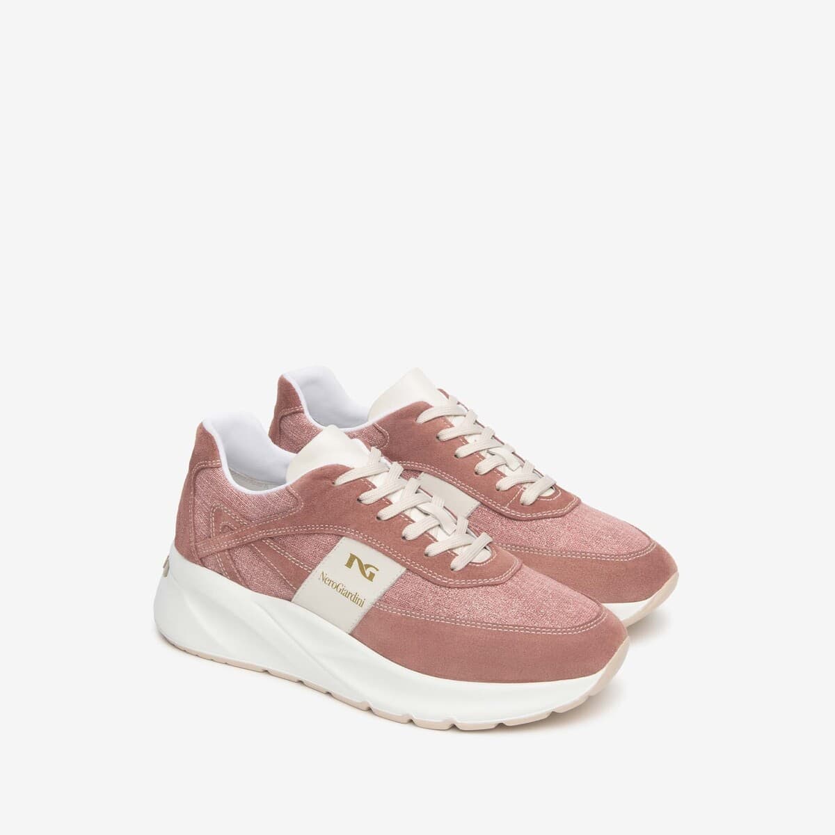 Women's Sneakers NeroGiardini Pink