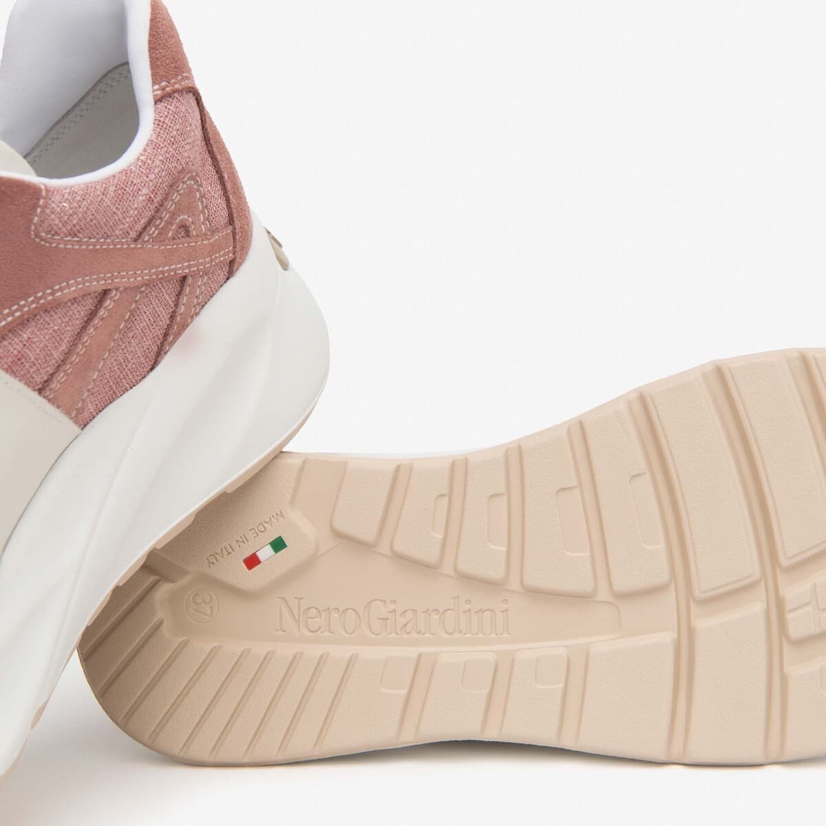 Women's Sneakers NeroGiardini Pink